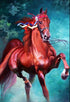 Beautiful Red Horse - Paint by Diamonds